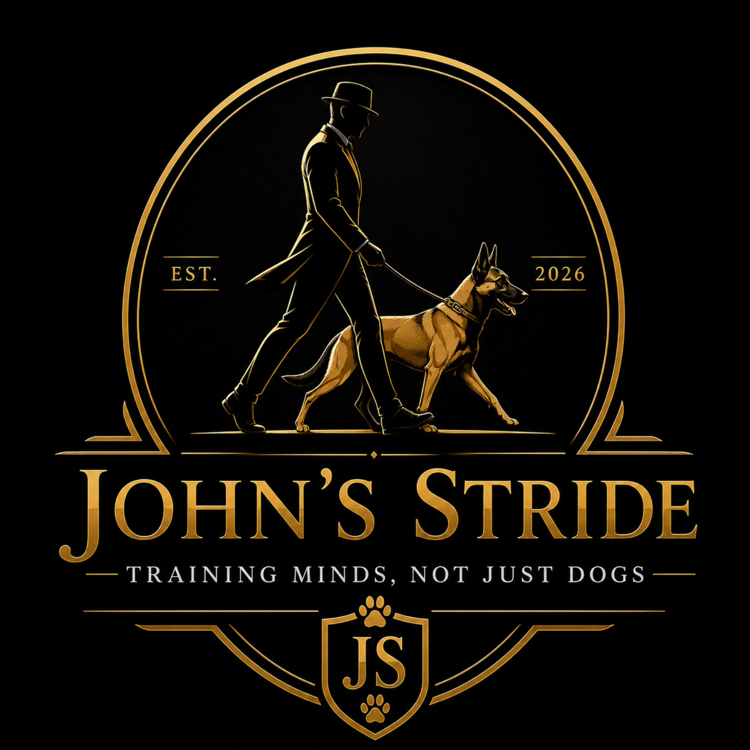 John's Stride logo